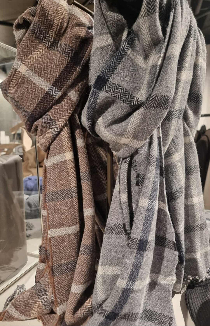 Skjerf Herre Rutet 37x200