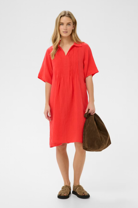 AylaPW Dress Poppy Red