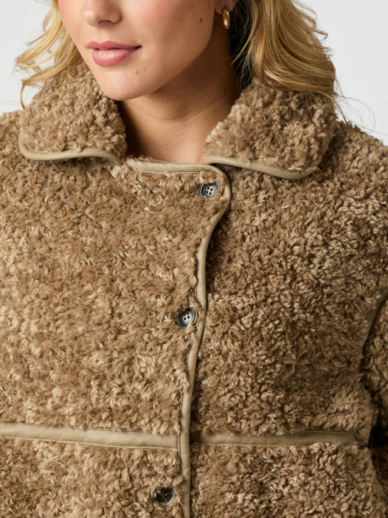 Castor Faux Fur Jacket