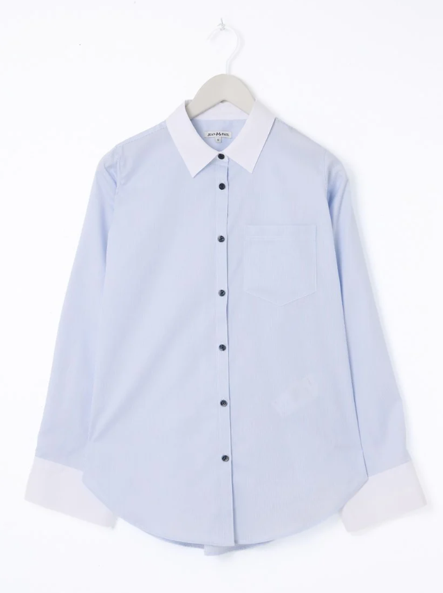 Lulu Skjorte Chambray Blue