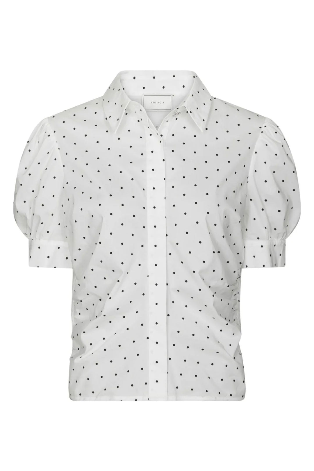 Frannie Dot Shirt Offwhite