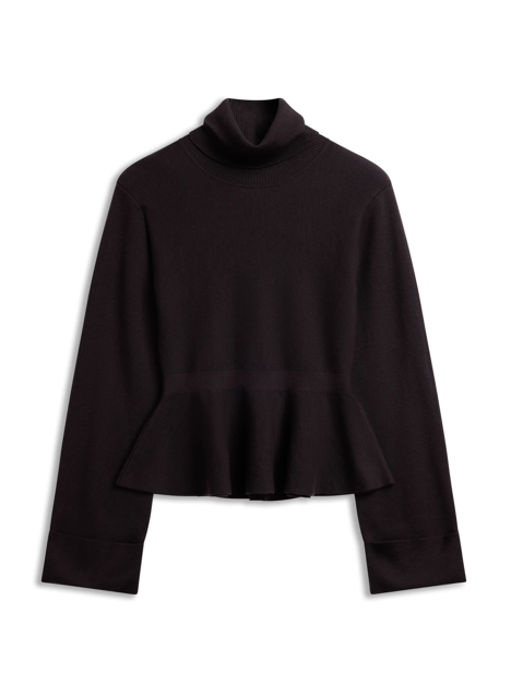 Ovie Merino Sweater Dark Brown