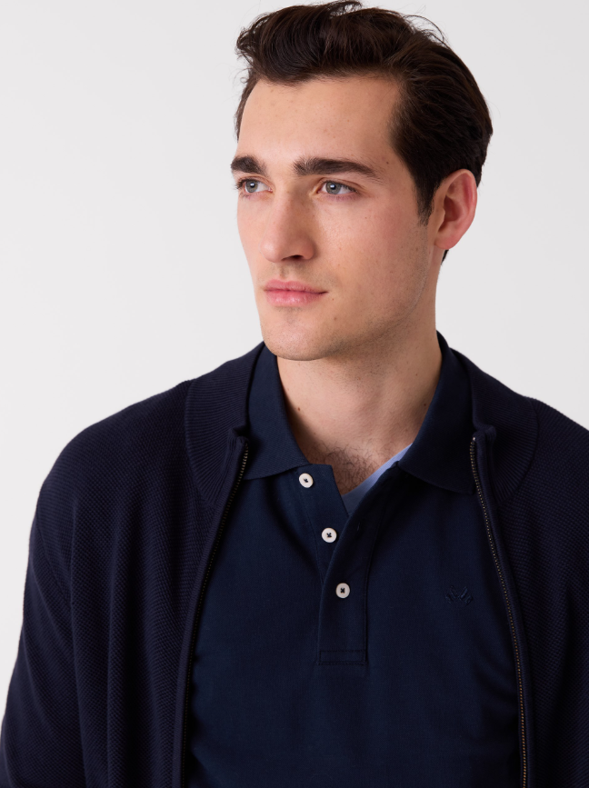 Terry Cardigan Sky Captain