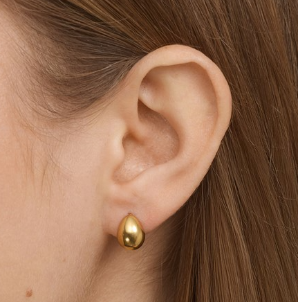 May - Classic Drop Earrings Stainless Steel