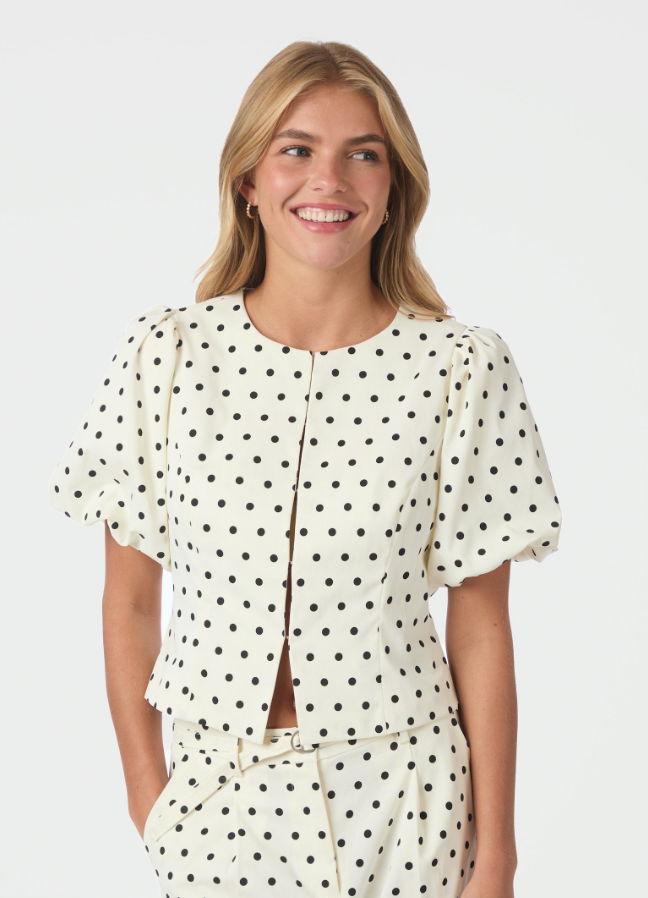 Anela Dot Blouse