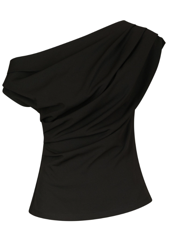 Mabelle Drapy Top Black