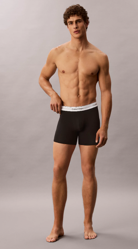 Boxer Brief Grey Heather/White/Black
