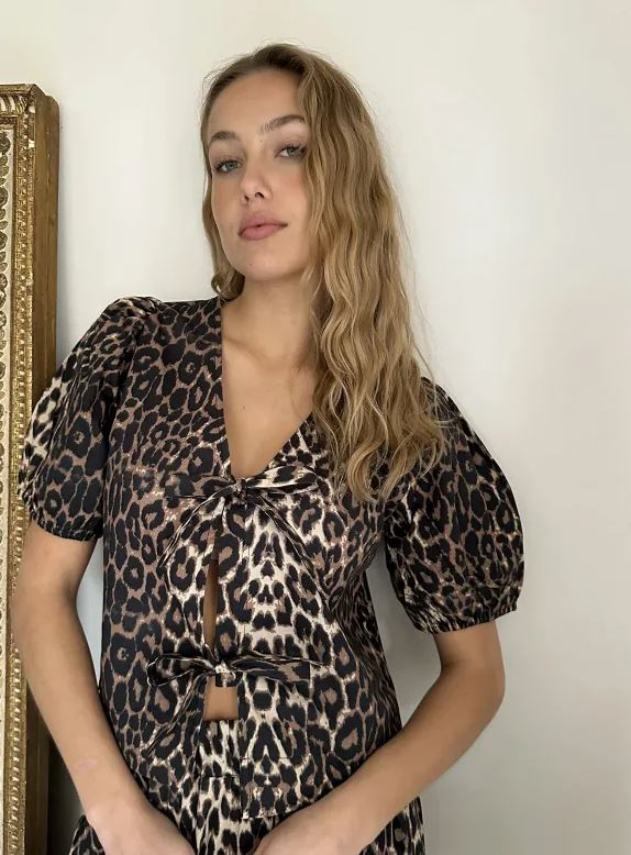 Neo Noir Bianca Leo Blouse