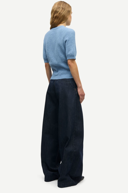 Salora SS Cardigan 15556 Windward Blue