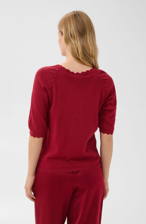 DotPW Pullover Biking Red with Lurex
