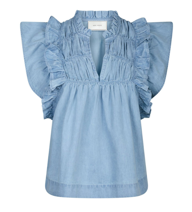 Jayla Denim Top