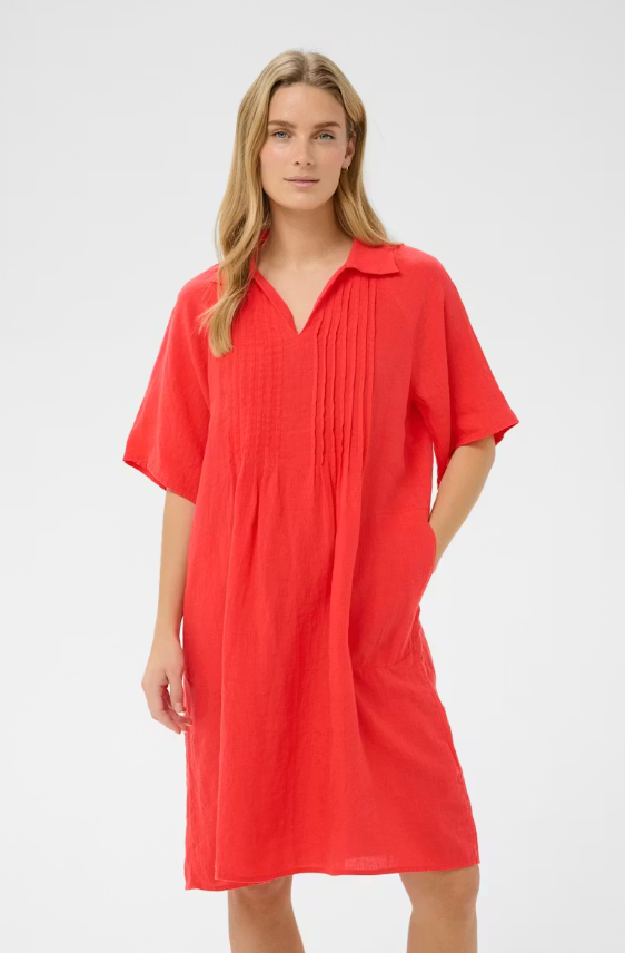 AylaPW Dress Poppy Red
