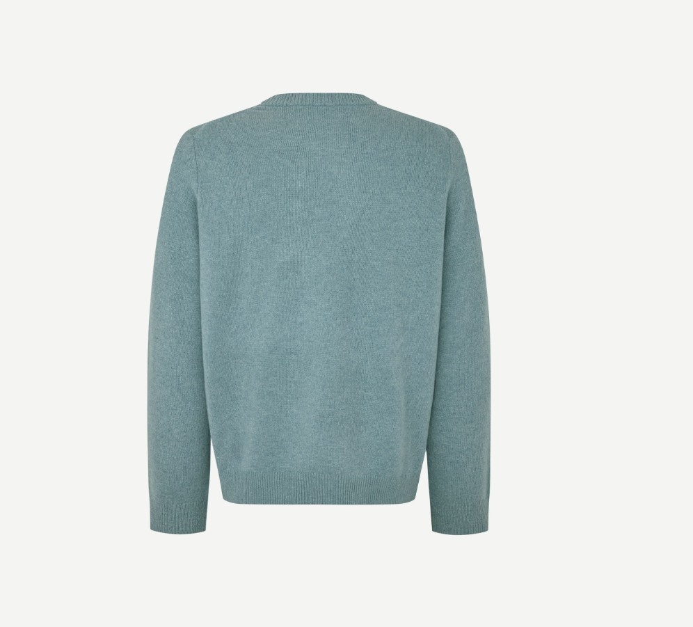 Isak Knit Sweater 15010 Stormy Sea