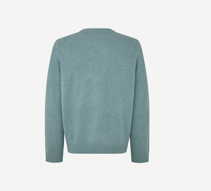 Isak Knit Sweater 15010 Stormy Sea
