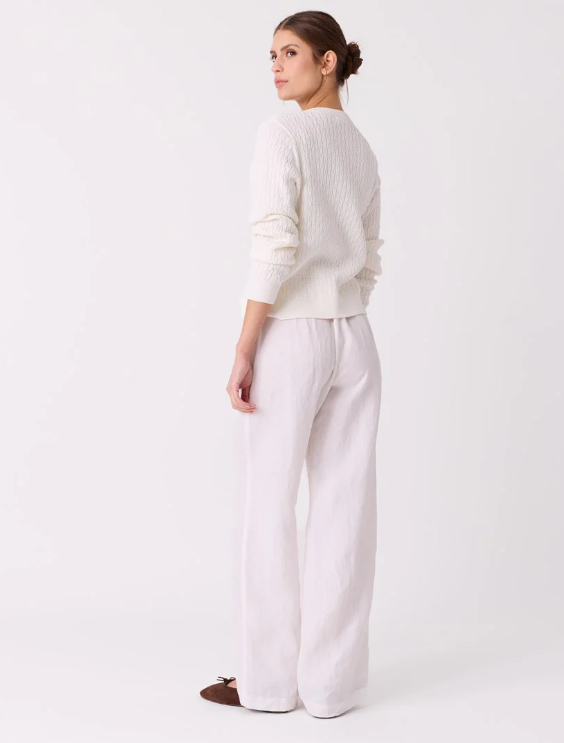 Stina Linbukse Bright White