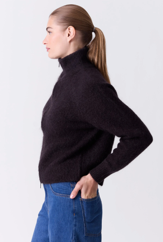 Carmela Cardigan Chocolate Brown