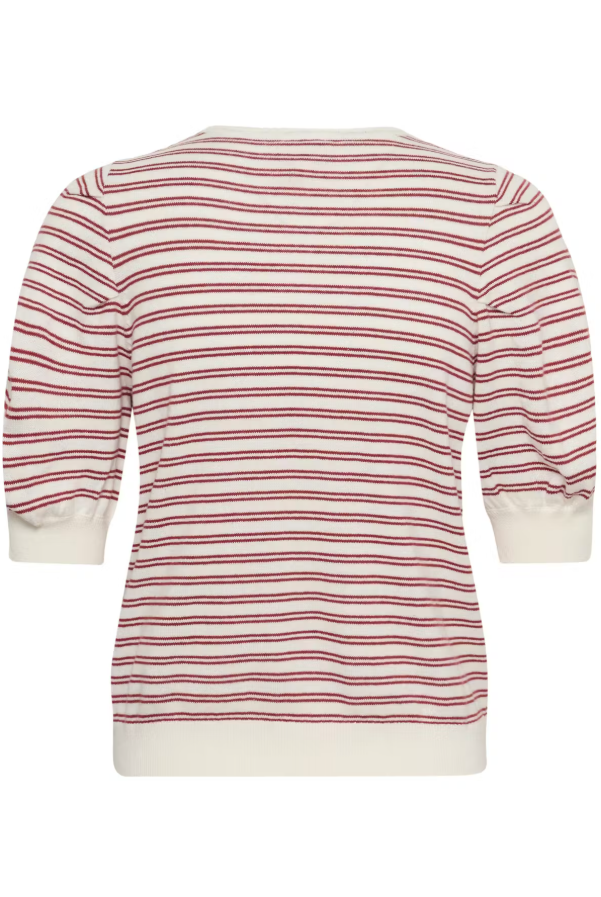 VaraianPW Pullover Burnt Russet Stripe