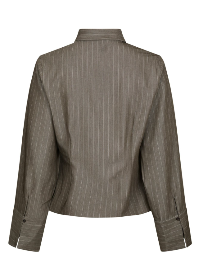 Rosa Pinstrpe Melange Shirt