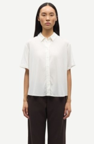 Saminna SS Shirt 9942 Clear cream