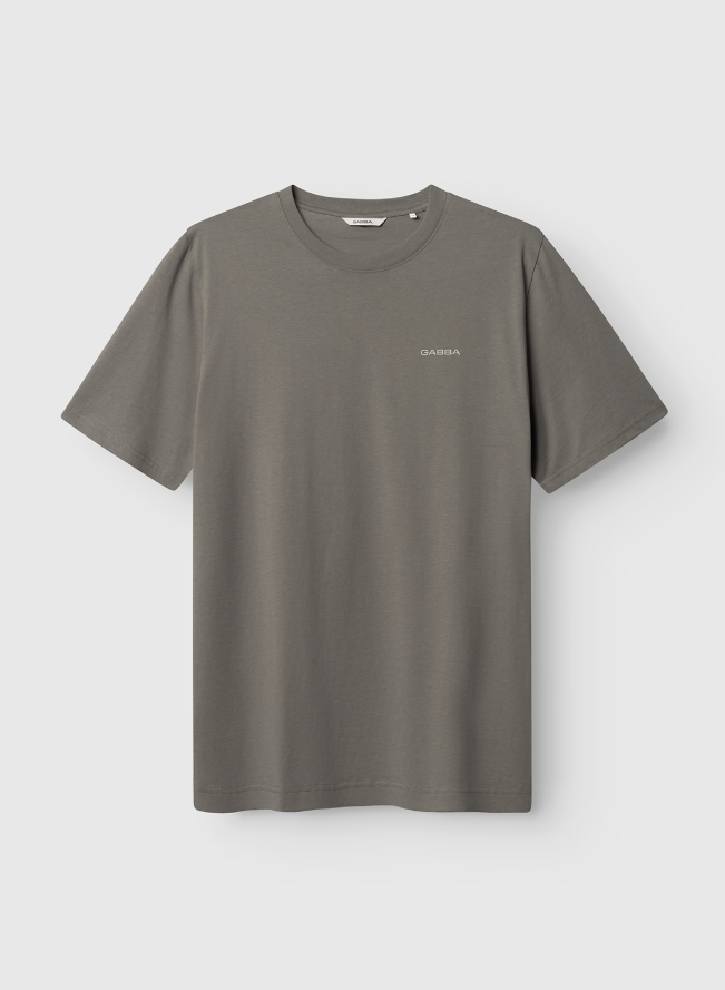 Dune Logo SS GOTS Castor Gray
