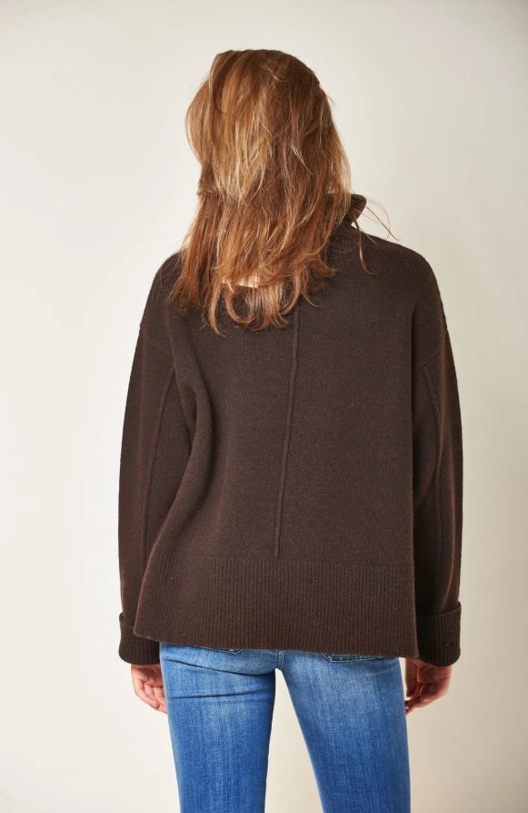 Eyre Sweater Dark Brown