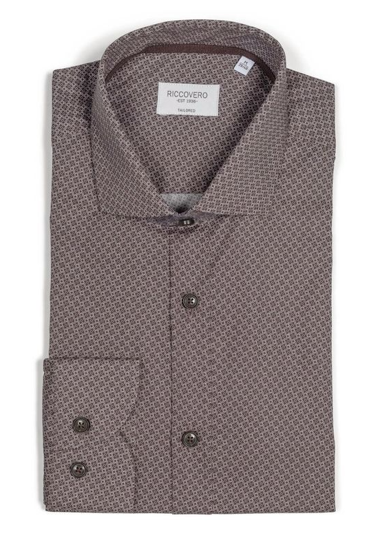 Leo Tailor Brown Pattern