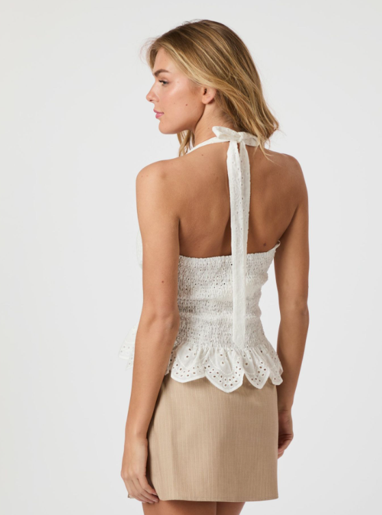 Ribbi Halter Neck Top