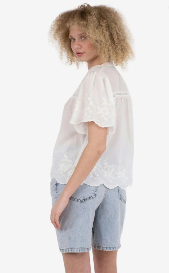 Micheline Emb Blouse