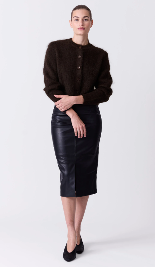 Esme Cardigan Chocolate Brown