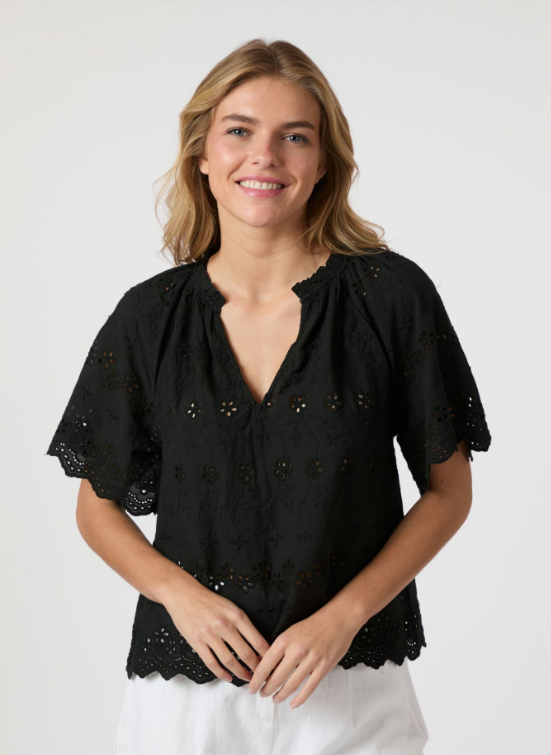 Odet Embroidery Blouse