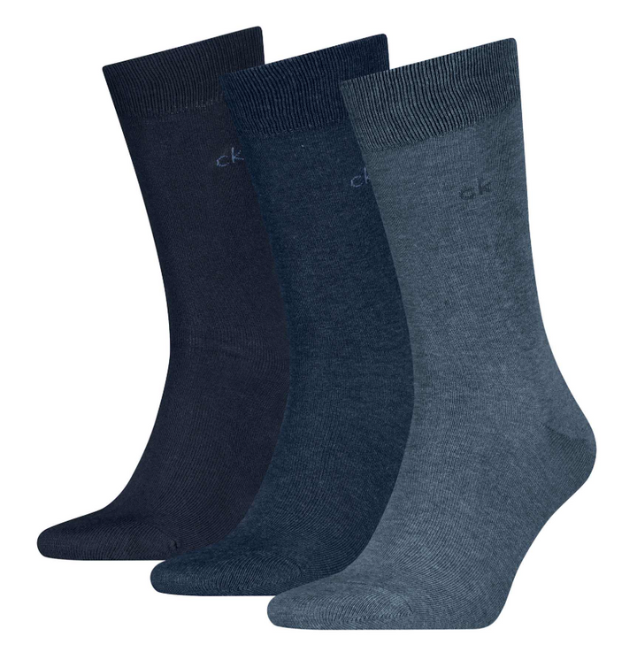 Ck 3pk Cotton Crew Sock