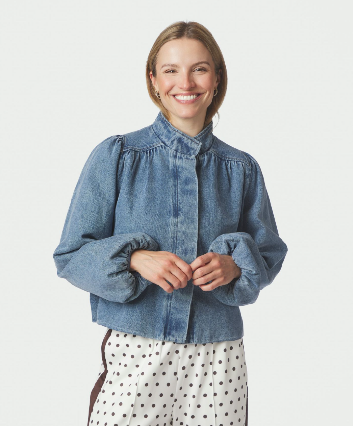 Tirsa Denim Jacket Blue