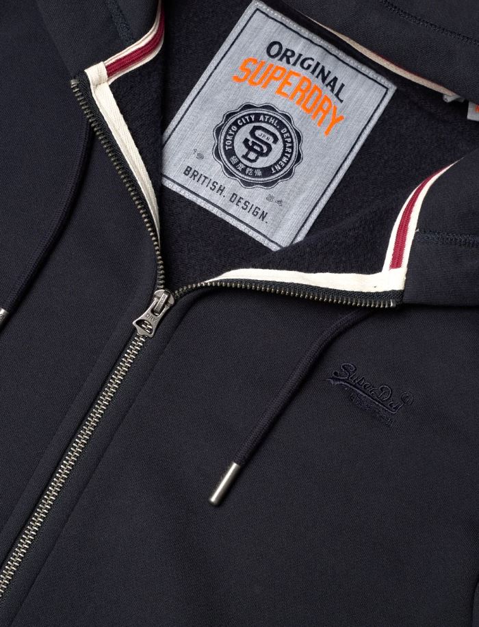 Essential Logo Zip Hoodie Hb