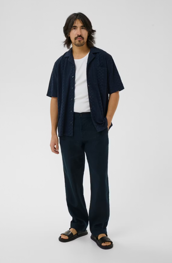 Maharlow Pant Dark Navy