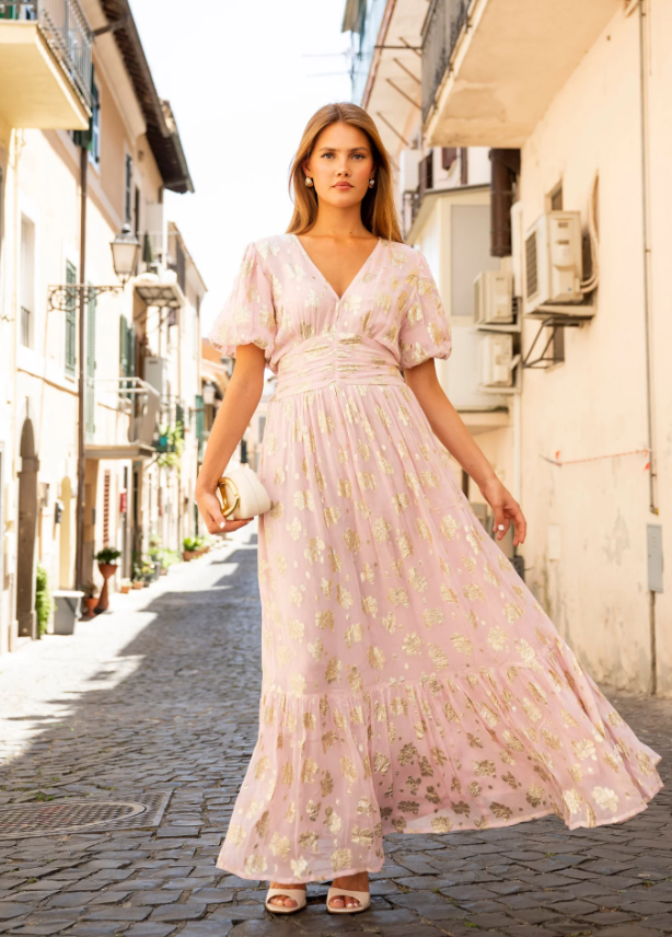 Leonora Dress Blushing Bride