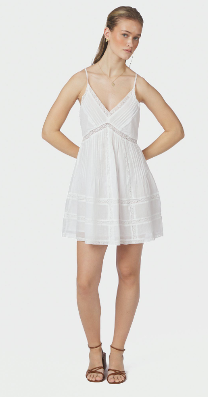 Valora S Voile Dress White