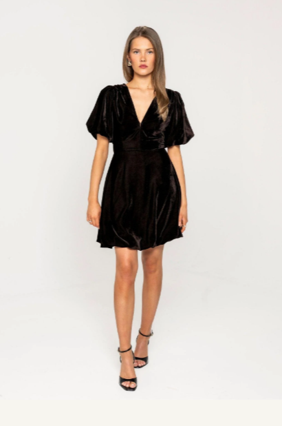 Blake Dress Velvet Toffee