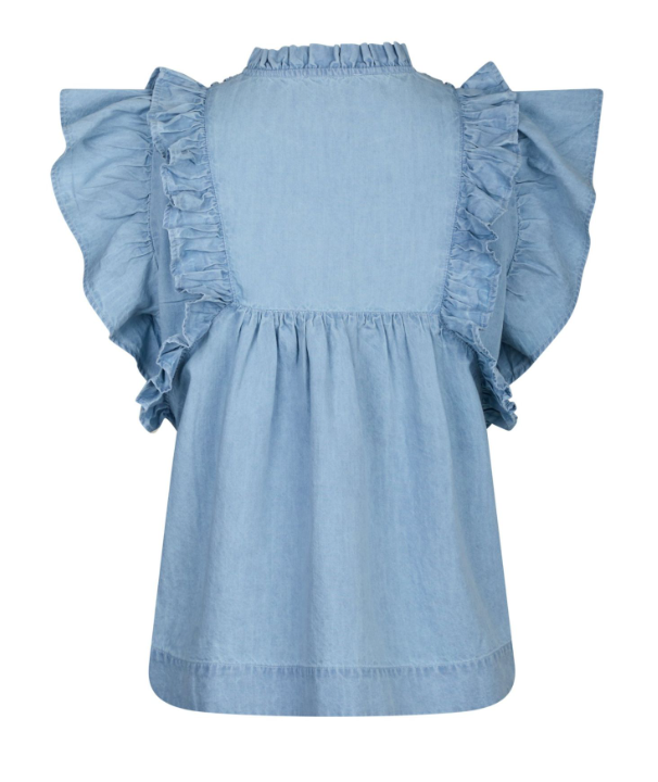Jayla Denim Top