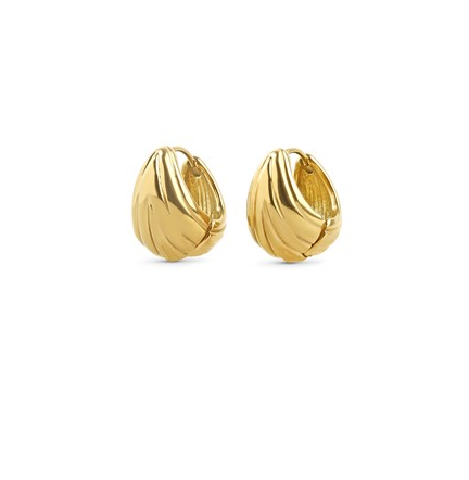 Fatime Hoop Earrings Gold