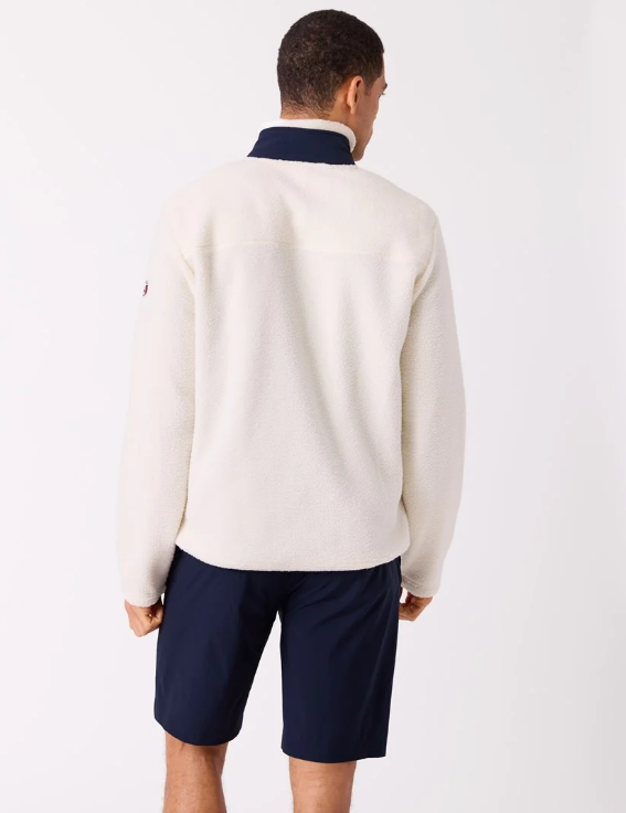 Corin Fleecejakke Antique White