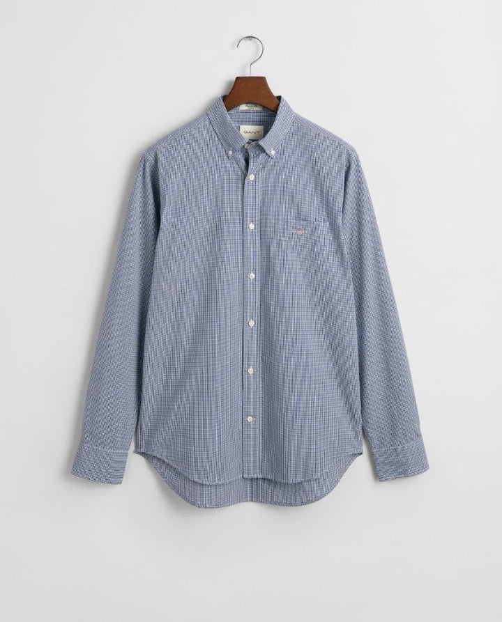 Reg Poplin Micro Gingham Shirt