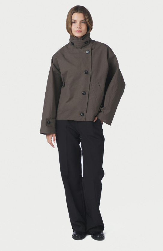 Fania Oversized Jacket Army