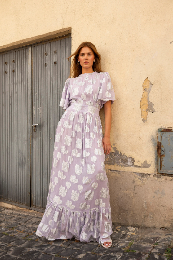 Heena Dress Lavender Luxe