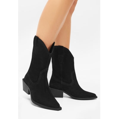 BIAMONA WESTERN BOOT MID SUEDE