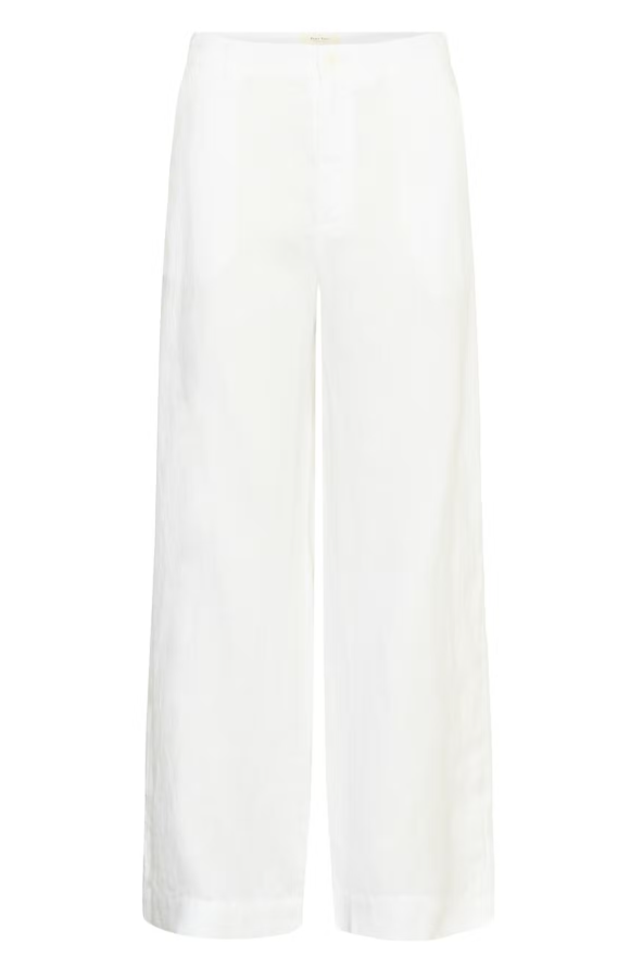 NinnesPW Linen Pants Bright White