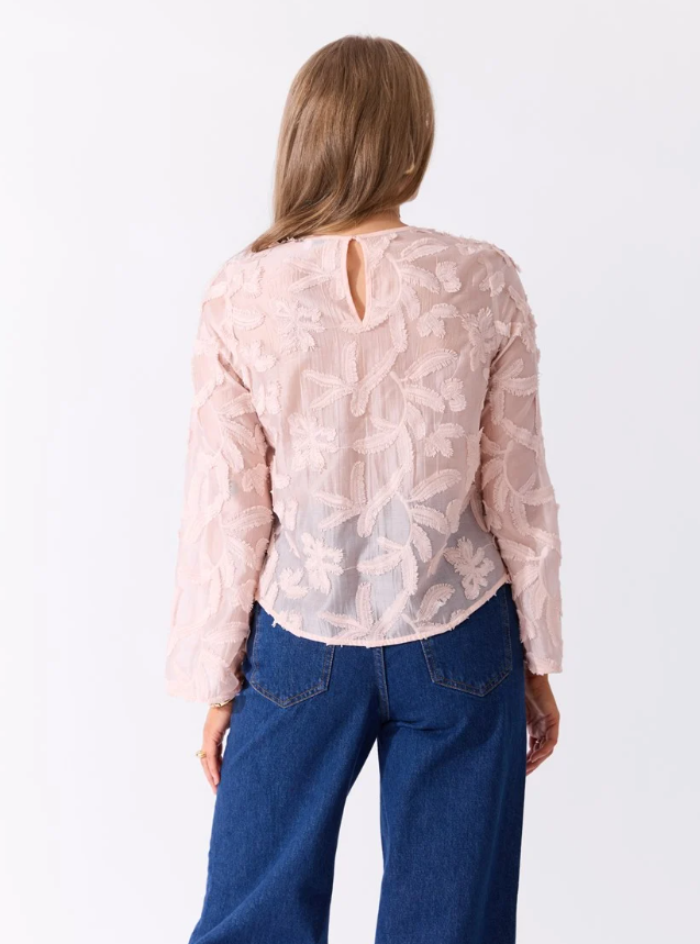 Isadora Bluse Mauve Pink