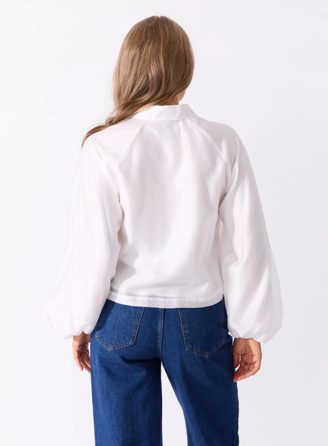 Stella Bluse Bright White