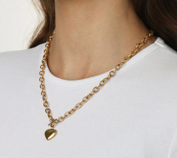 Myra Heart Necklace
