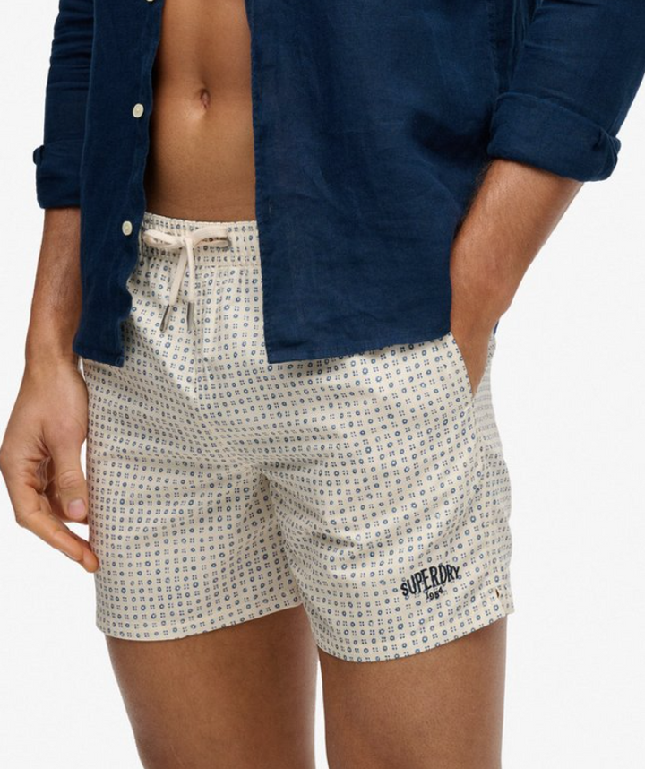 Premium Printed 15 Swim Shorts Mini Geo