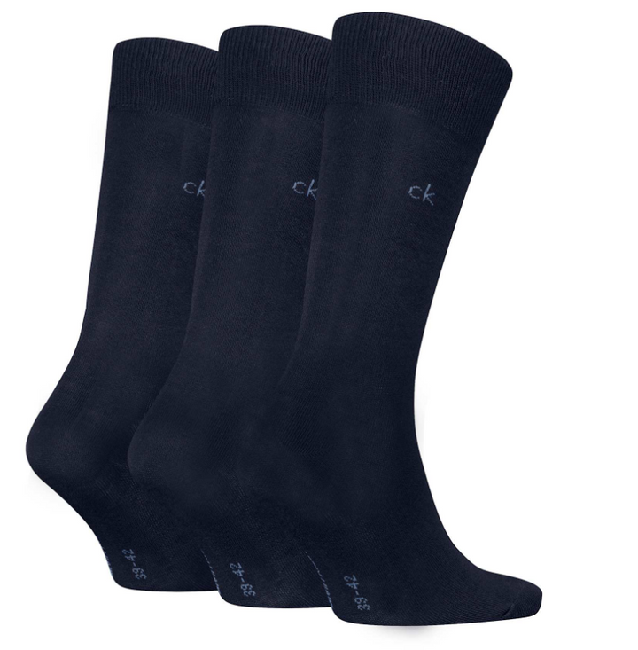Ck 3pk Cotton Crew Sock